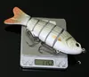 Приманки приманивают рыболовную приманку большого размера 20 см 115G 6 Секции Соединенные приманки тонущая вибрационная приманка для купания рыбалка 230619