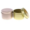 Storage Bottles 1Pcs Candle Tin Jars DIY Making Kit Holder Case For Dry Spices Camping Party Favor And Sweets Gifts