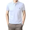 Camiseta Polo Masculina de Voluntário de Emergência Etiqueta de Nome Equipe de Ajuda em Desastres