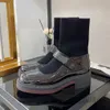 Nowe jesień zimowe buty dla kobiet grube dolne splot buty stały kolor oryginalny skórzany słodki design buty dla kobiet krótka bota