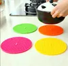 Mesa Almofada de Silicone Antiderrapante Tapete Resistente ao Calor Almofada Porta-copos Suporte de Panela Acessórios de Cozinha Utensílios de Cozinha JL1237