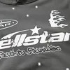 Vestes pour hommes Hellstar à capuche High Street Retro Do Old HELLSTAR Imprimer Qualité Hommes Femmes Couple Sweat-shirt 230619