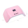 Nageltorkar nagellampa 48W Portable Nail Dryer White Pink UV LED Lamp 24LEDS USB Interface Nail Supplies for Professionals 1pc 230619
