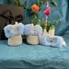 Buty sportowe Dollbling Fashion Bowknot Śliczna księżniczka 2023 Design Hurtowe urodziny Baby Baby Girl Sandały z sztucznym kokardą futra