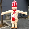 Performance Snowman Mascot Costume Simulation Cartoon Character Outfit Suit Carnival Adults Birthday Party Fancy Outfit For Men Women