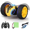 1:14 Bumble Bee Uzaktan Kumanda RC Araç 2.4G 4WD Deformasyon Dublör Atlama Araç 360 ° Rotasyon Aracı Çocuklar Çocuk Hediyesi