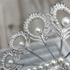 Hair Clips Barrettes Chic Crystal Tiara Vintage Peacock Bridal Accessories For Wedding Quinceanera Tiaras And Crowns Pageant Pearls Headband 230619