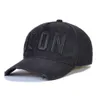 ファッションピークハット高級野球帽のデザイナーメンズレディースサマープロモーションロゴD2Q2ハットスポーツサンハット調整可能なフィット新しい24カラー印刷帽子