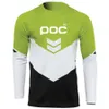 Koszulki rowerowe Topy RCC POC Męska koszula sportowa i górska koszula motocykla MTB Offroad Motocross Sportswear 230619