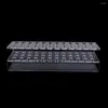 Makeup Brushes Acrylic 36Lattices Lipstick Holder Cosmetic Display Design Case