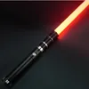 Nowość gry RGB Lightsaber ciężki pojedynek Laser miecz 12 kolorów 10 Soundfonts Force fx foc Blaster Toys 230619