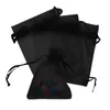 Gift Wrap Closet Bag Organizer Black Drawstring Party Supplies Accessories Storage Bins With Lids Fabric