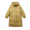 2023 New Down jacket Women's medium long loose light Down jacket winter coat