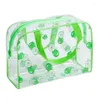 Makeup Brushes Waterproof PVC Cosmetic Storage Bag Women Transparent Organizer For Pouch Compression Travelling Bath Bags