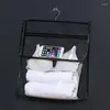 Boîtes de rangement accessoires de support de salle de bain douche étanche pour mettre des vêtements sur le sac organisateur suspendu au mur de la chambre