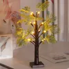 LED -palmblad för Thanksgiving Home Decorative Lights for Christmas Party Events Dekorera ett glödande träd