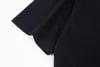 2023ss début du printemps nouveau T-shirt imprimé en coton de haute qualité col rond coutures pull manches courtes Taille m-xxxl Couleur noir blanc j48d3s