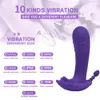 Consolador vibrador para mujer estimulador de clítoris punto g inalámbrico remoto usable Panty parejas adultas