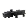 Taktik ACOG Fiber Görüş Kırmızı Işıklı 4x32 Tüfek Kırpopu RMR Kırmızı Nokta Dokunma Montajı Hunting Airsoft Monoküler Teleskop ile Gerçek Fiber Optik