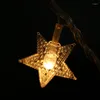 Strings Eu Plug 8.5M Led Star Fairy Garland String Lights Novità per l'anno Natale Matrimonio Casa Decorazione interna Alimentato a batteria