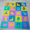 Spela mattor 10 bitar av skum engelska alfanumeriska mönster Spela anti Fall Pad Baby Puzzle Toy Letter Crawl Carpet Toy 230619