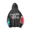 Herr Designer Hoodie High Fashion Sweatshirt Långärmad Sweatshirt Hip Hop Street Style Pullover