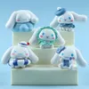 Figuras de brinquedo de ação 5 pçsConjunto de desenhos animados Anime Cinnamoroll Figura de brinquedo Modelo Brinquedos feitos à mão Enfeites Presentes para crianças 230617