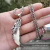 Chains Vintage Wolf Tooth Shape Natural Stone Quartz Crystal Opal Aventurine Fluorite Pendant For Women Men Jewelry Necklace Pendants