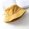 ベレー帽のファッション女性女性デニムバケツハット綿洗浄釣り狩り帽子屋外ビーチフィッシャーマンパナマ