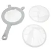 Dinnerware Sets Juice Strainer Kitchen Sifter Slip-through Sieve 2X14.3X26.5CM Fine Mesh Fruits Tool