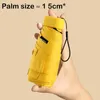 Paraplyer Mini Compact Pocket Paraply for Women Light 6 Folding Sun Protection and Rain Liten Card Bag Paraguas Mujer W4P3