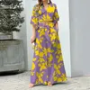 1 Juego de traje informal estampado para mujer, Top corto con cuello en V, pantalones de pierna ancha de cintura alta para mujer, conjunto de dos piezas a la moda para mujer