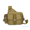 Sacs de plein air USB charge tactique bandoulière sac à dos randonnée armée militaire sac à bandoulière hommes en Nylon pêche taille poitrine