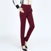 2022 S-6xlnew jesienne zima Plus Size Pants Fashion Solid Kolor Chudy High Talist Elastyczne spodnie Fit Lady Pencil