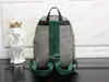 Portable Backpacks Double Shoulder Style Fashion Bags Luxury Student Schoolbag Designer Travel Knapsack Zipper Side Pocket Design