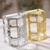 Gift Wrap 10 Pcs Vintage Candy Box Wedding Cake Favor Boxes Clear Holders Treasure Baby Shower