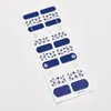 Nagelstickers Kerst Aankleden 22 Tips/Sheet Manicure Ontworpen Sticker Voor Nagels Decoratie Set Nailart Tape