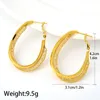 Hoop Ohrringe Diana Baby Schmuck Einfache Mode ästhetische Ohrring Kupfer Drop Hangle Ohrschmuck für Frauen Braut Hochzeit elegantes Geschenk