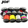 Braid Line JOF PE Braided Wire Fishing Line 4 Strands 1000M 500M Japan Strong Multifilament Fiber Fishing Line 0.10mm-0.70mm 230619