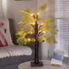 LED -palmblad för Thanksgiving Home Decorative Lights for Christmas Party Events Dekorera ett glödande träd
