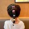 ヘアアクセサリーガールズエラスティックヘッドバンド子供向けカラフルな小さなバンドポニーテールホルダースリューチーキッズ100pcsヘアバンド