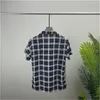Camisas masculinas de grife de verão manga curta camisas casuais moda polos soltos estilo praia camisetas respiráveis camisetas roupas M-3XL Q33