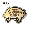 RugWake HUMAN MADE Piggy Carpet INS Style Floor Mat Door Home Living Room Tapestry Bedroom Decoration