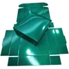 Emballage cadeau 20pcs boîte holographique à paillettes vertes