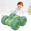 2023 quatre roues 360 degrés rotation Spin Stunt voiture RC amphibie voiture jouets double face télécommande véhicule jouet enfants rc cadeau