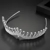 Pinces à cheveux Barrettes LUOTEEMI luxe mariée mariage bandeau diadème couronne accessoires pour femmes reine princesse haute qualité clair CZ bijoux de mode 230619