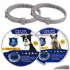 Chien Remèdes Aux Tiques Puces Chat Et Collier Collier Antiparasitaire Réglable Anti Pour Chiot Gros Produits Drop Delivery Maison Jardin S Dhdld