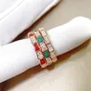 Designer Collection Fashion Style Ring Lady Women 925 Sterling Silver Inställningar Diamond Mother of Pearl Malachite Plated Gold Snake Serpent Viper smala ringar