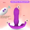 Massager Telescopic Vibratory do noszenia dildo dildo dildo wibrator g punkt stymulatora łechtaczki bezprzewodowe zdalne sterowanie dorosły