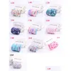 Hair Accessories Children Rubber Band Ponytail Holder High Elastic Nylon Towel Ring Print Ties Rope Hairbands Kids Drop Delivery Bab Dhwp2